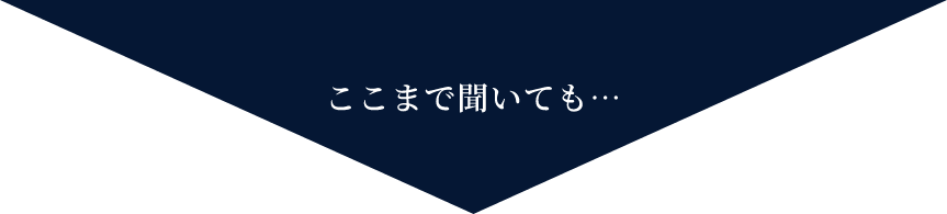 ここまで聞いても…