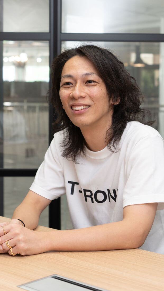代表社員 長江星人の写真