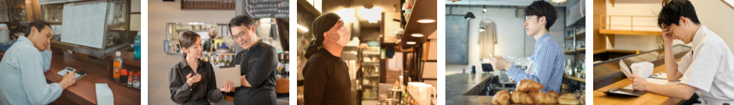 男性や女性が悩んでいる写真