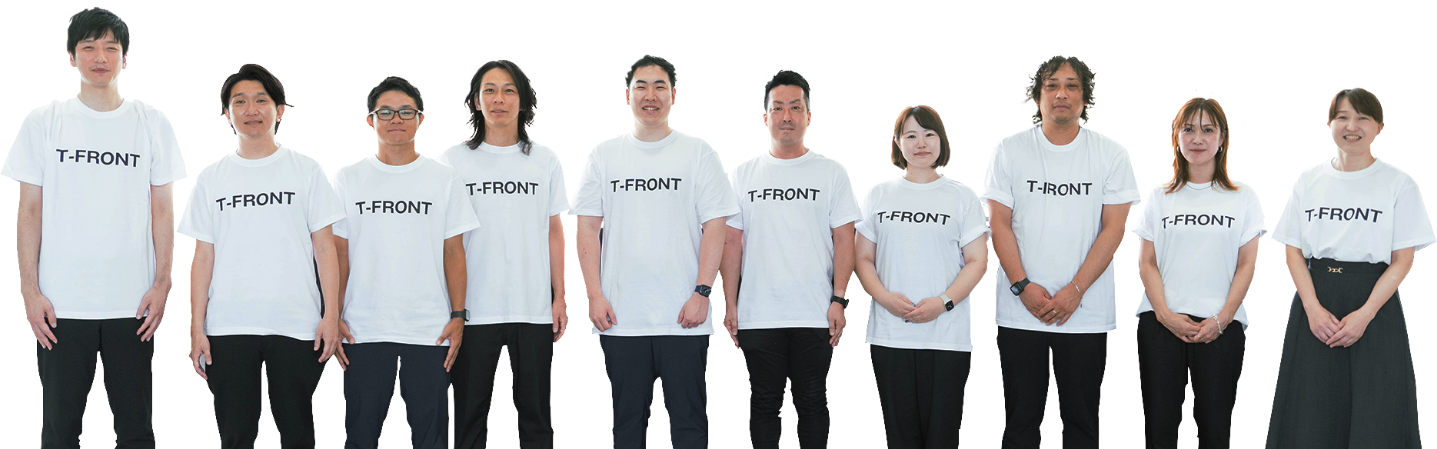 T-FRONT社員の写真