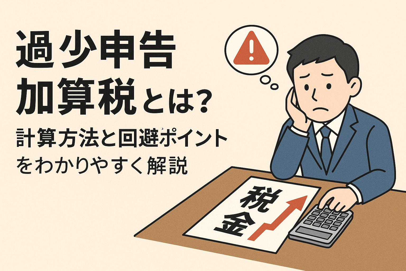 過少申告加算税とは？計算方法と回避ポイントをわかりやすく解説 | アスケイコラム｜税理士法人T-FRONTが発信する税務情報