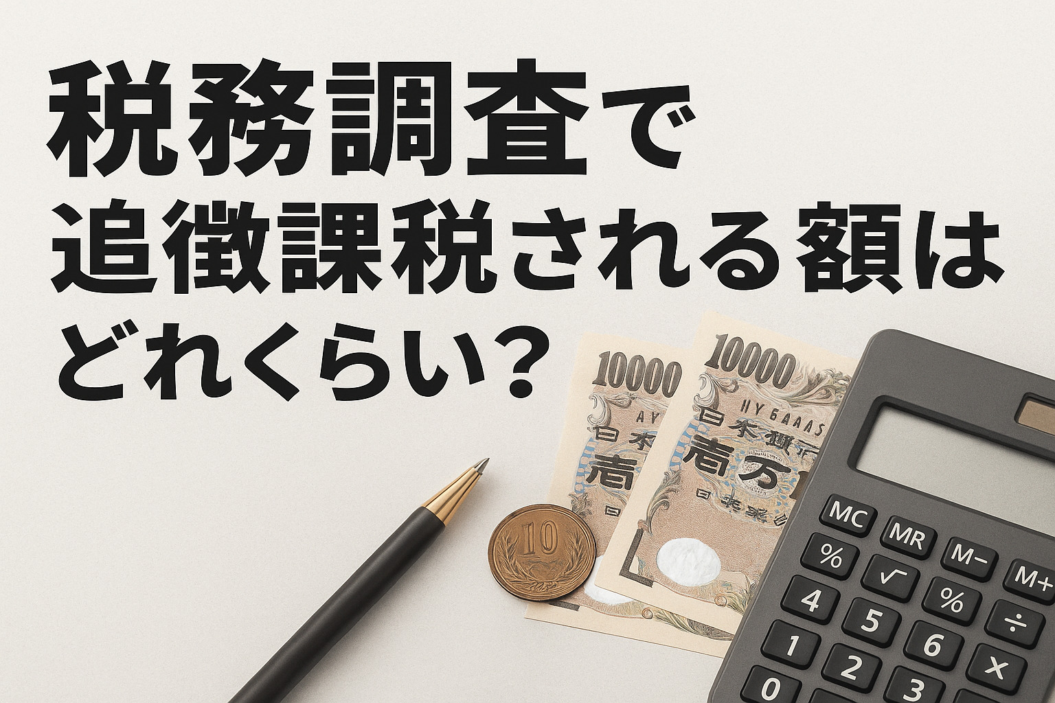 税務調査でいくら取られる？追徴課税される金額はどれくらい？ | アスケイコラム｜税理士法人T-FRONTが発信する税務情報