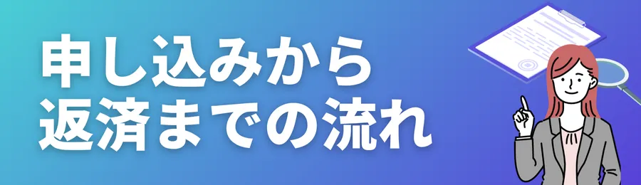 カードローンの申し込みから返済までの流れを5ステップで解説